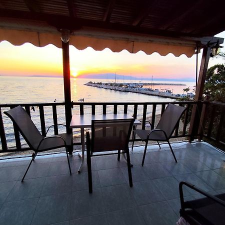 Beachfront Apartment Thassos Skála Kallirákhis Eksteriør billede