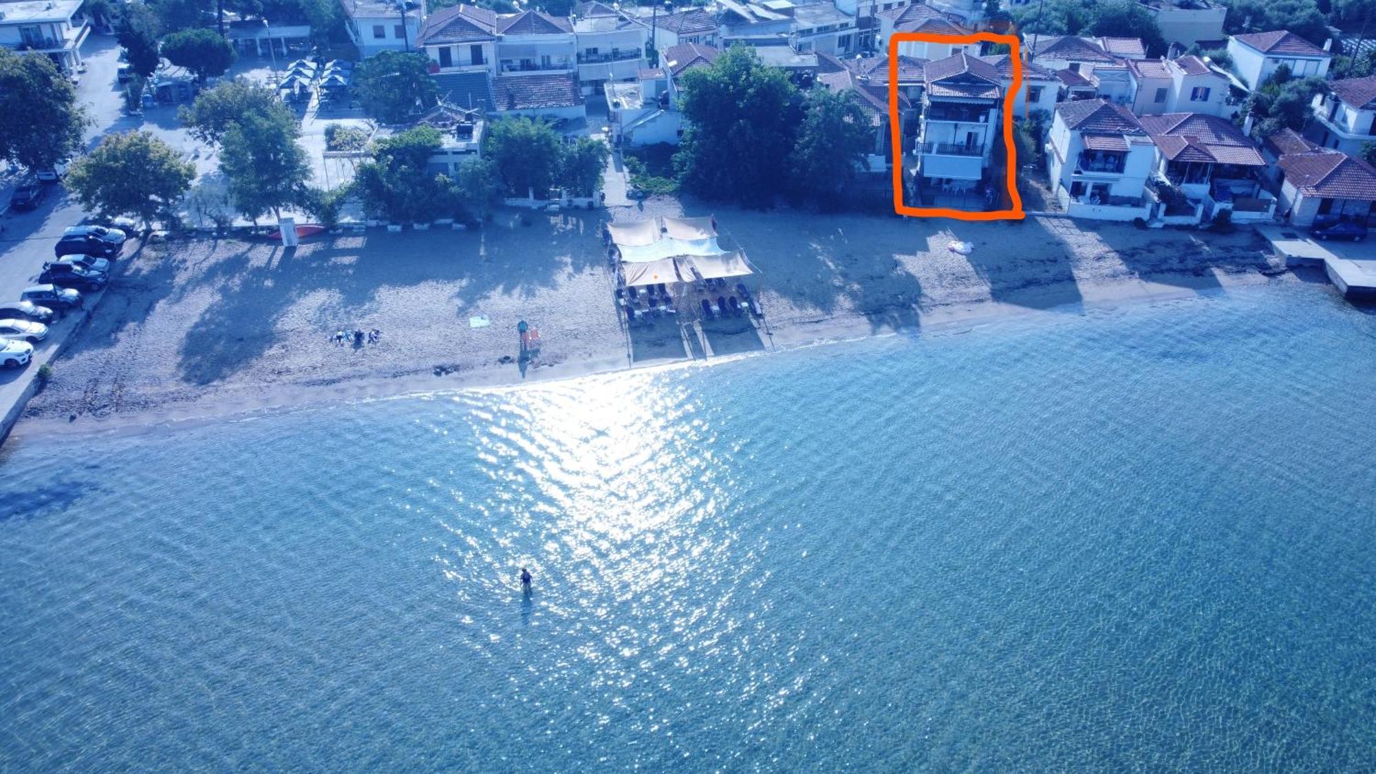 Beachfront Apartment Thassos Skála Kallirákhis Eksteriør billede