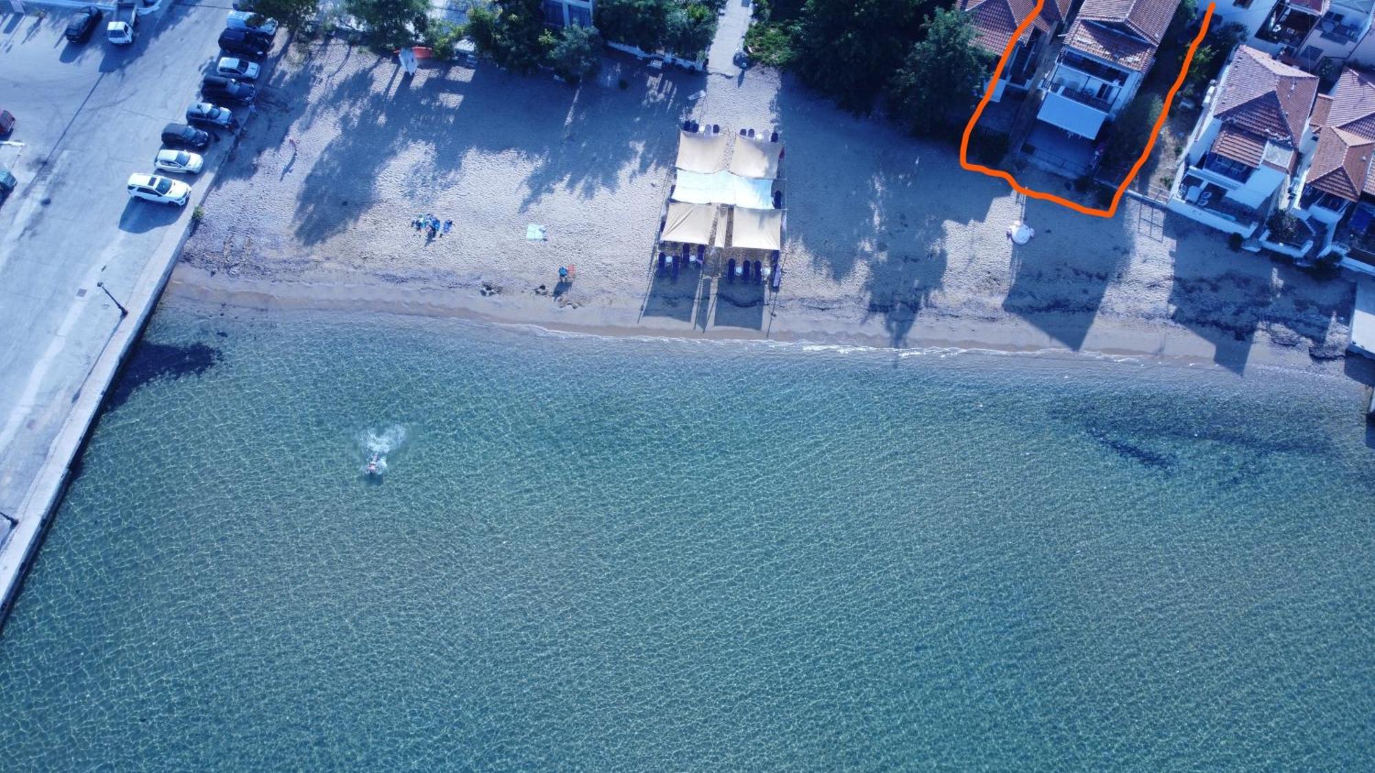 Beachfront Apartment Thassos Skála Kallirákhis Eksteriør billede