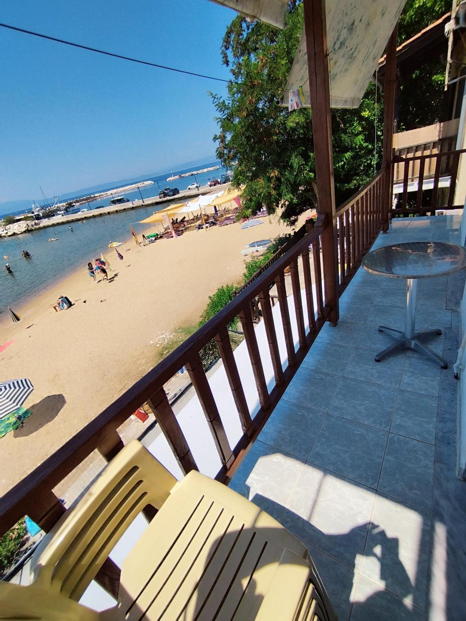 Beachfront Apartment Thassos Skála Kallirákhis Eksteriør billede