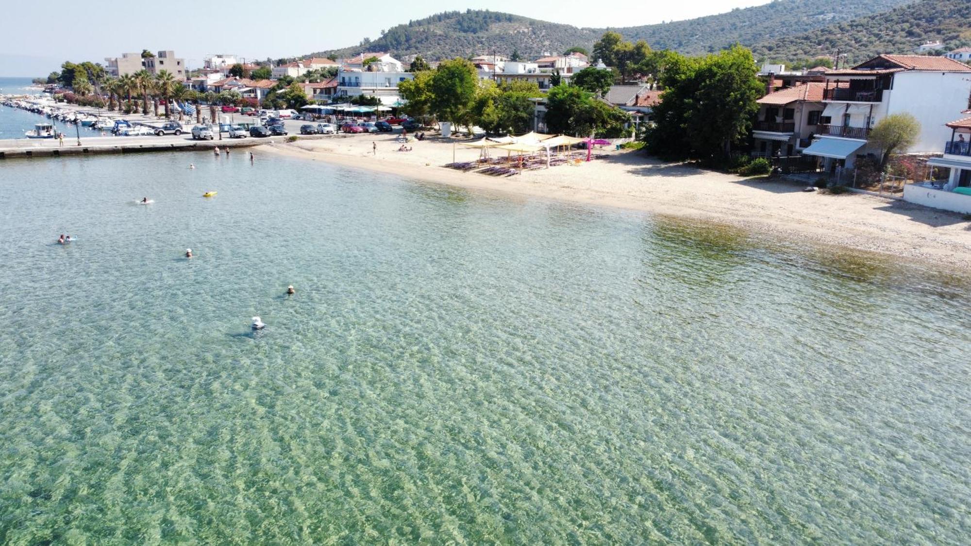 Beachfront Apartment Thassos Skála Kallirákhis Eksteriør billede