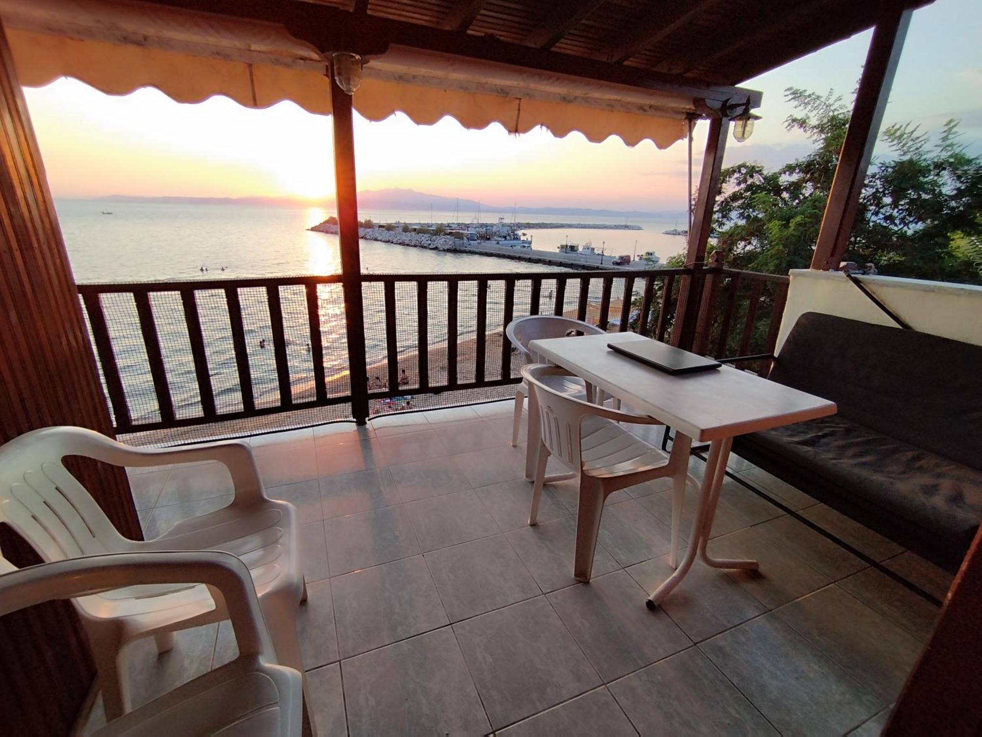 Beachfront Apartment Thassos Skála Kallirákhis Eksteriør billede
