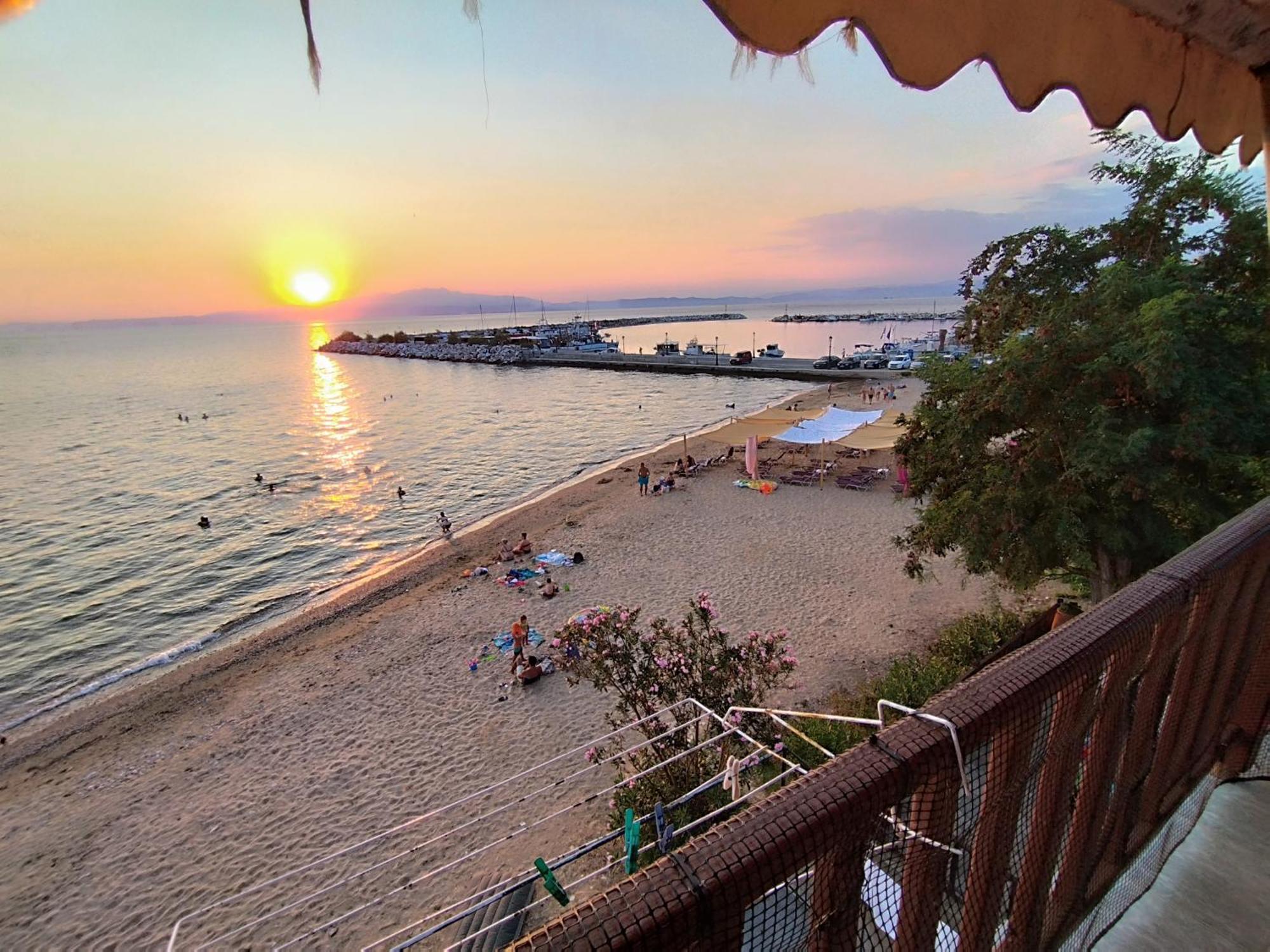 Beachfront Apartment Thassos Skála Kallirákhis Eksteriør billede