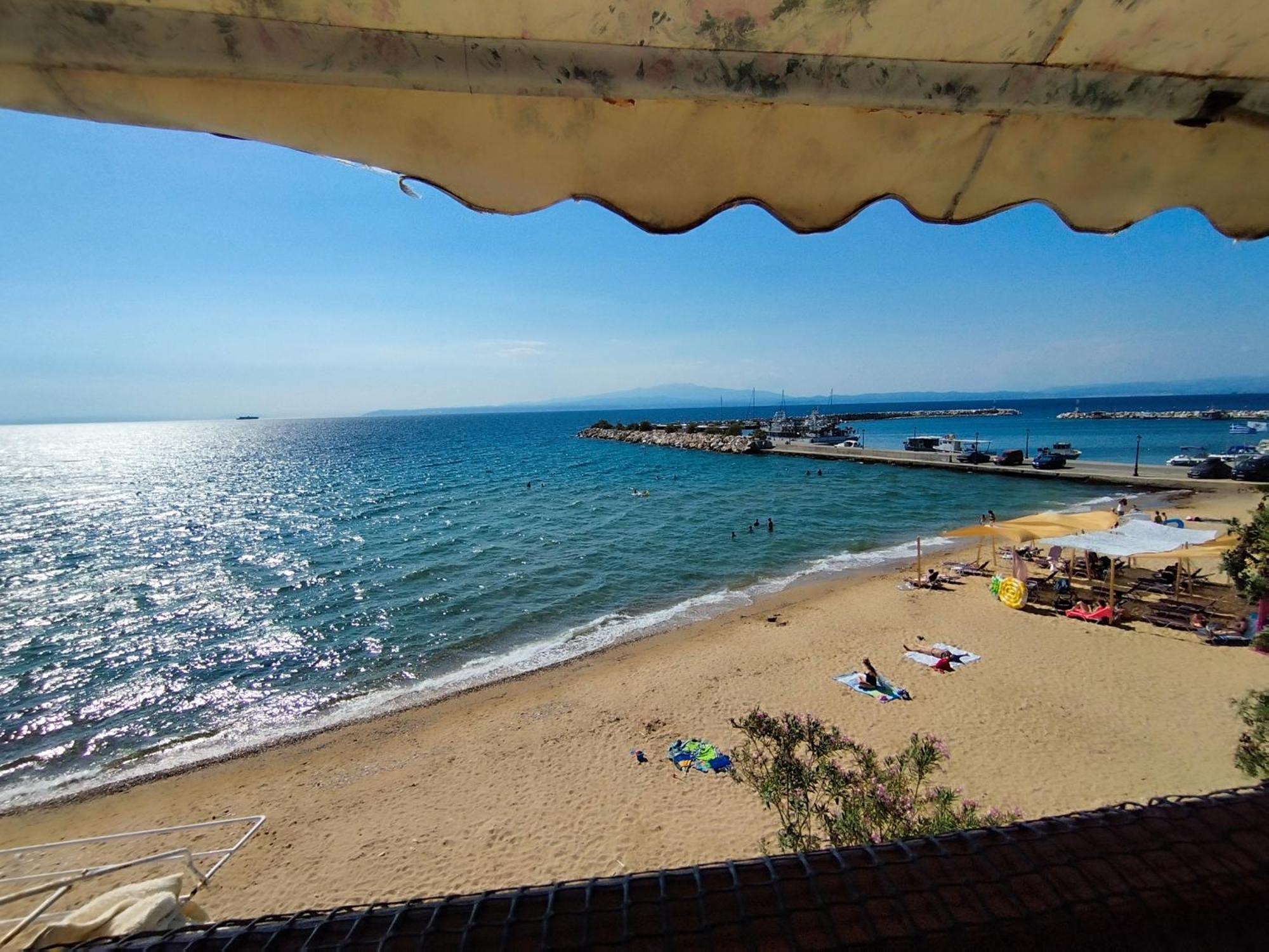 Beachfront Apartment Thassos Skála Kallirákhis Eksteriør billede