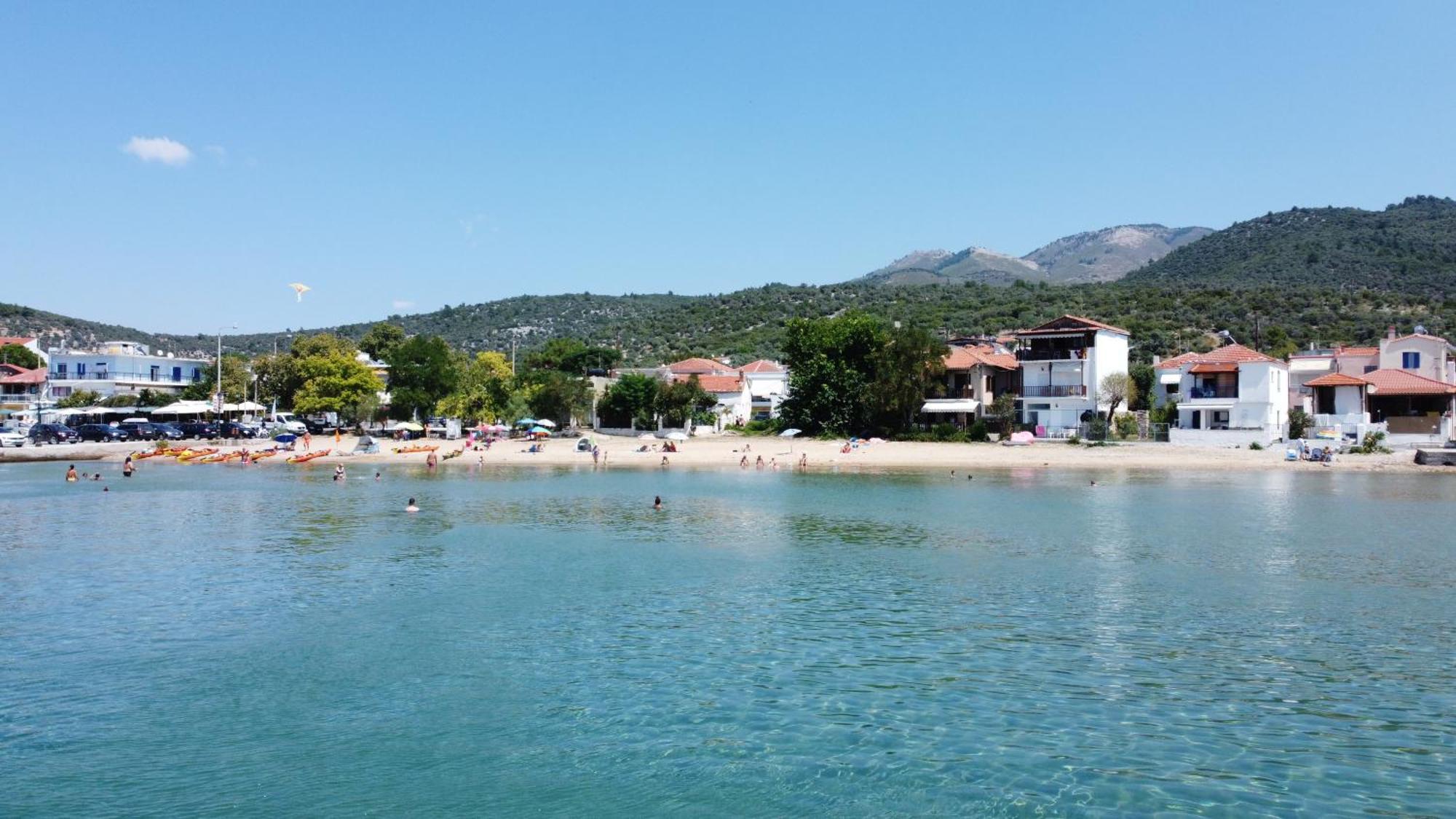 Beachfront Apartment Thassos Skála Kallirákhis Eksteriør billede