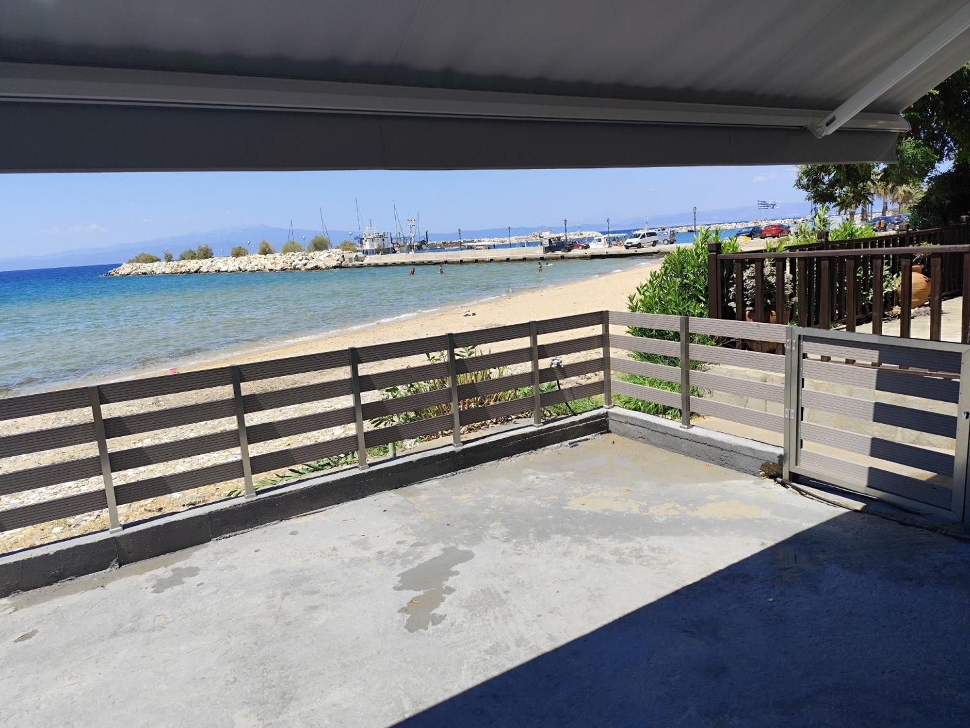 Beachfront Apartment Thassos Skála Kallirákhis Eksteriør billede