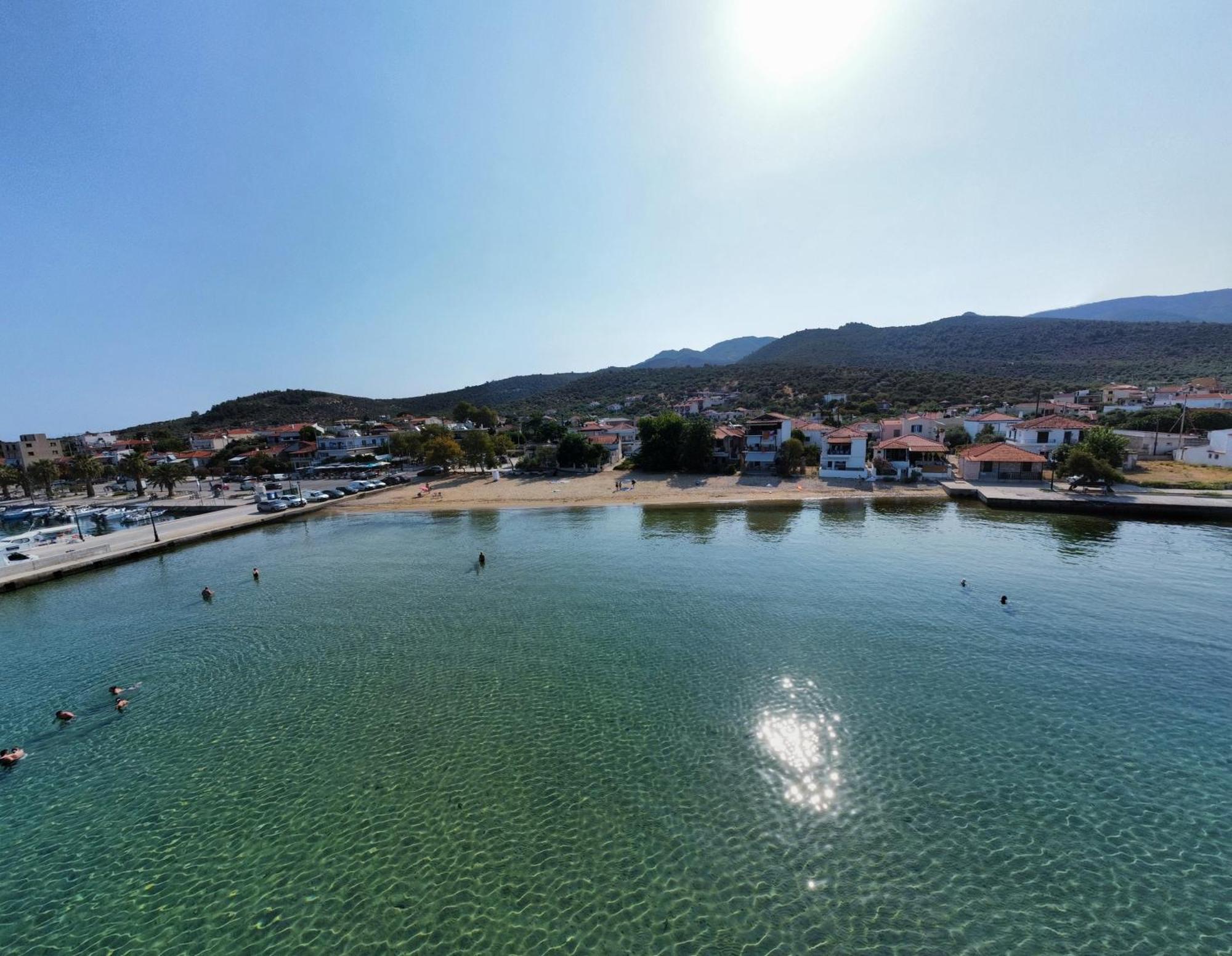 Beachfront Apartment Thassos Skála Kallirákhis Eksteriør billede