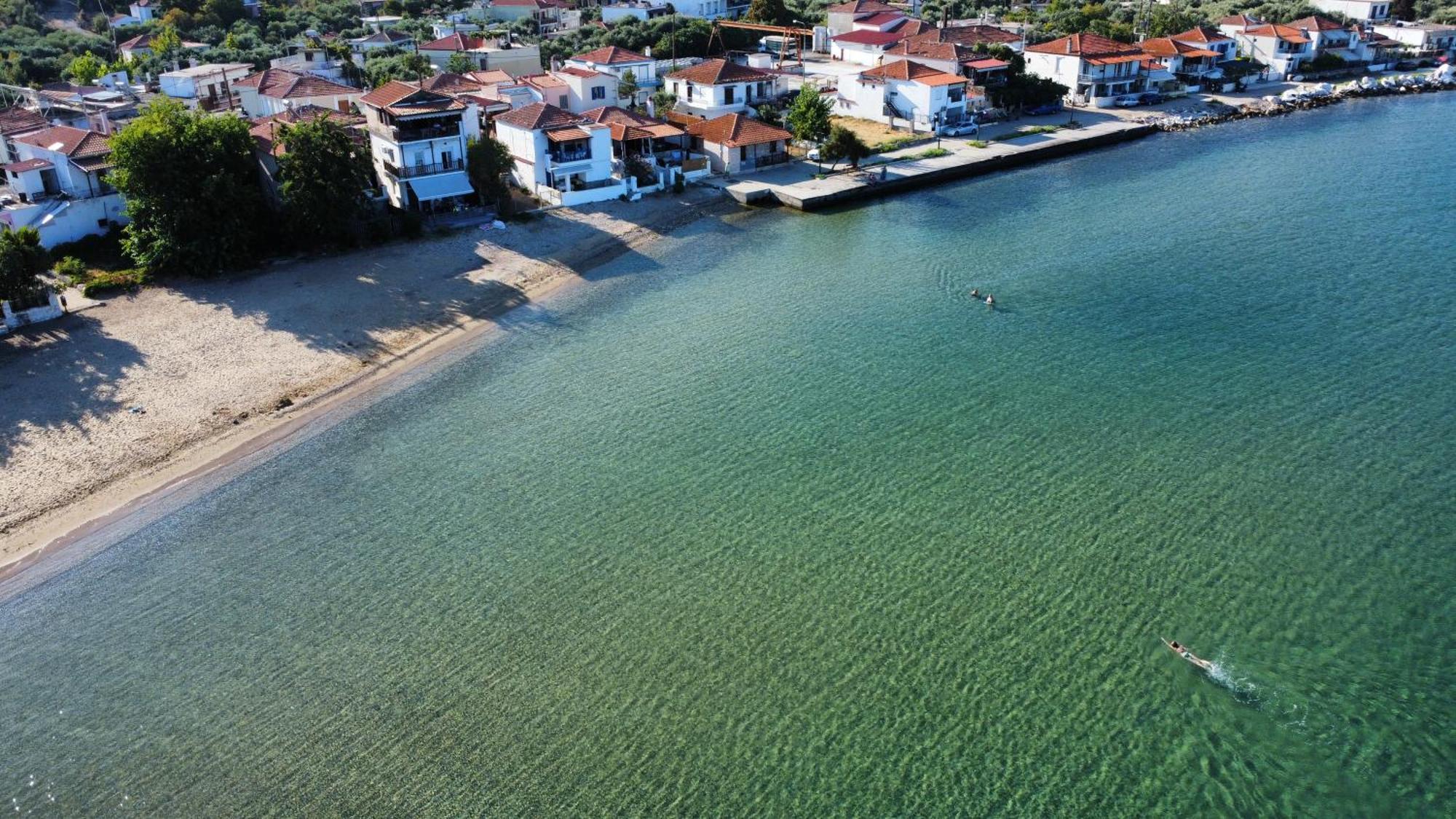 Beachfront Apartment Thassos Skála Kallirákhis Eksteriør billede