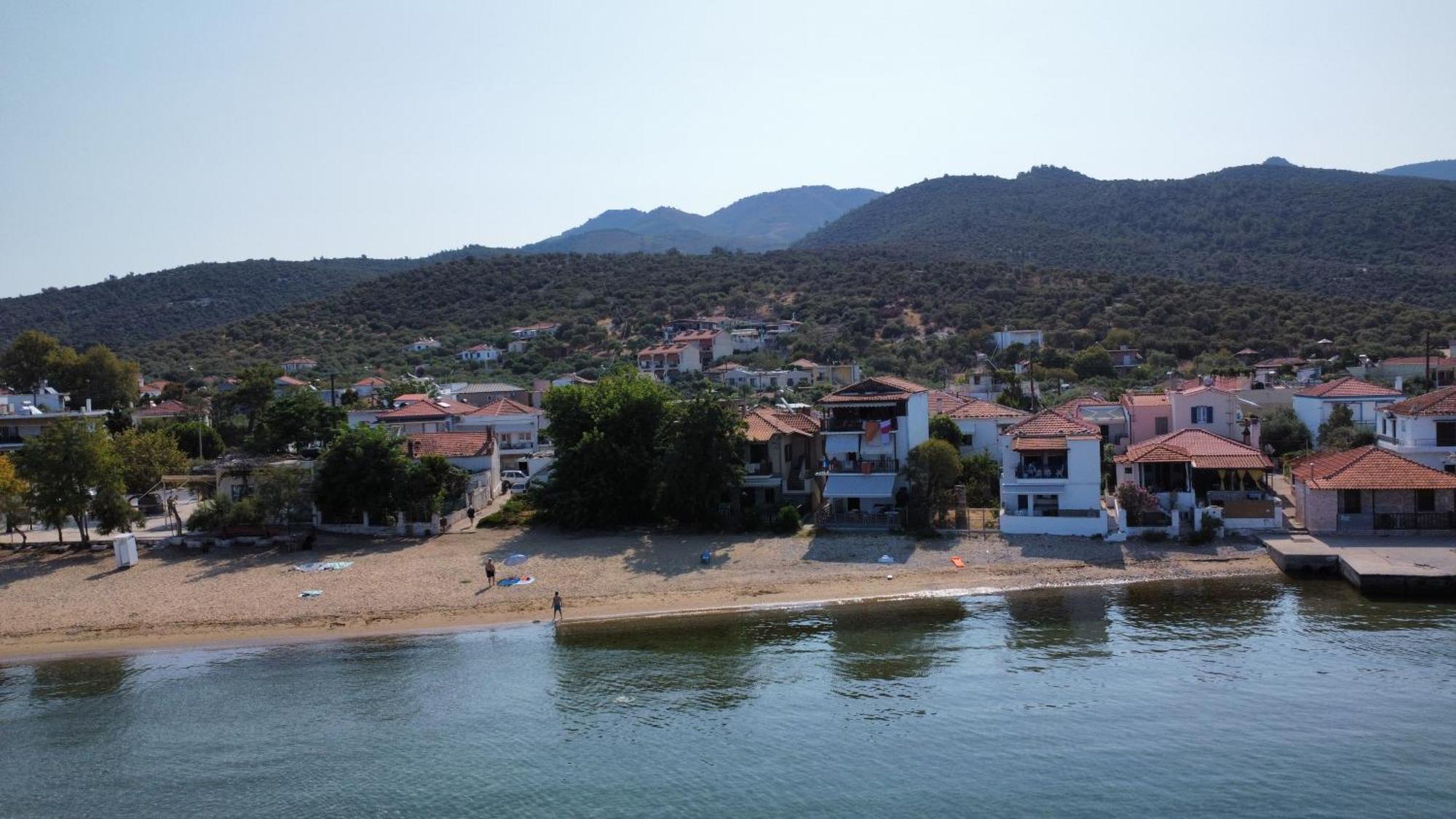 Beachfront Apartment Thassos Skála Kallirákhis Eksteriør billede
