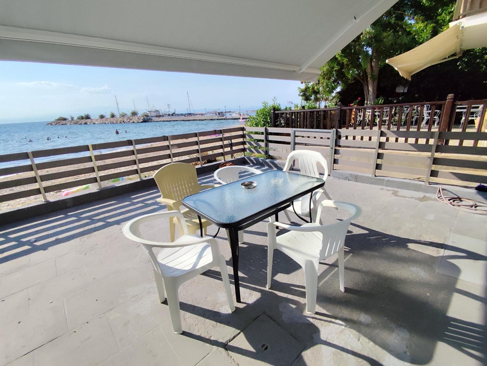 Beachfront Apartment Thassos Skála Kallirákhis Eksteriør billede